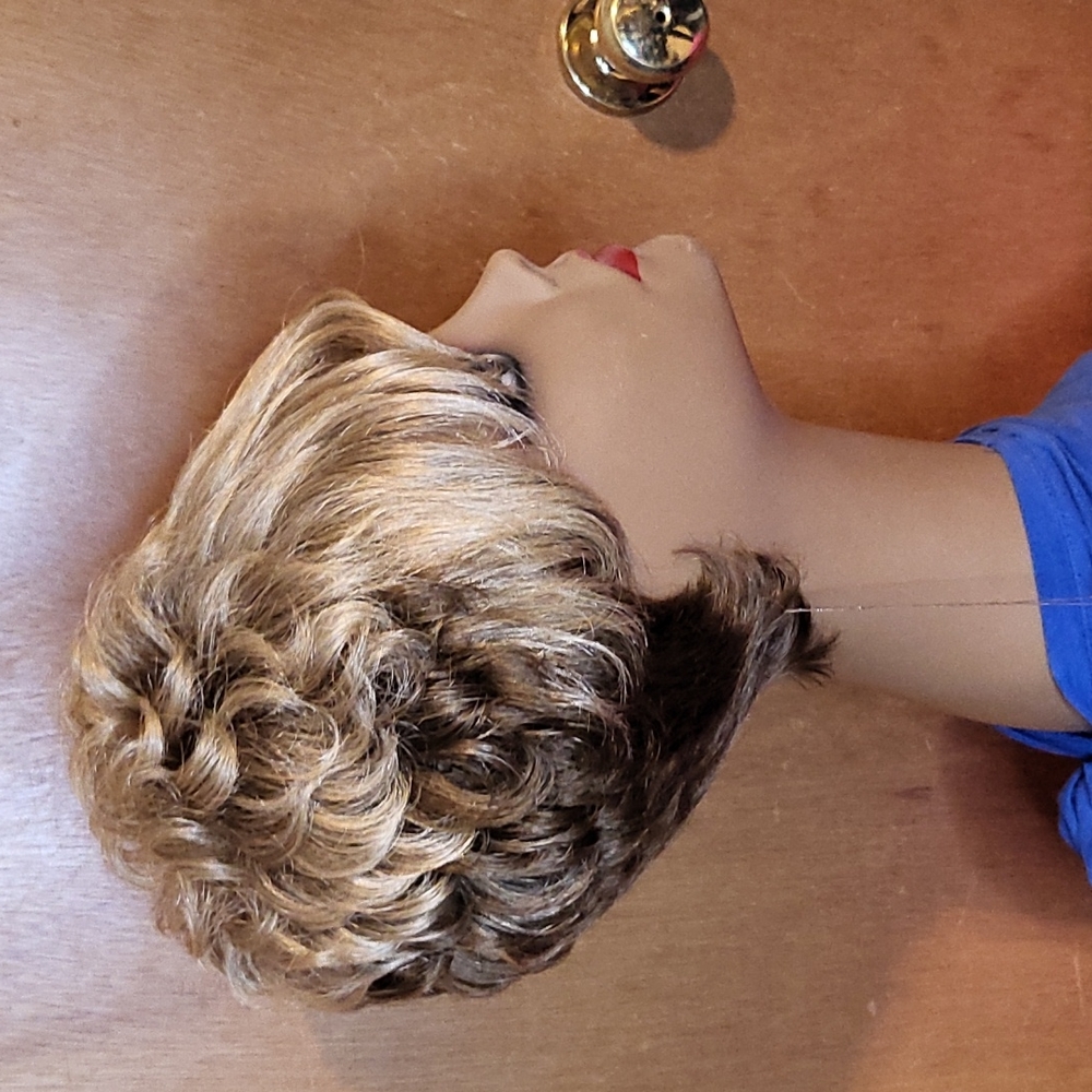 Short Wig With Curls